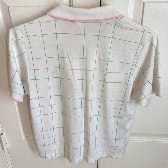 Retro Short Sleeve Collared Polo Shirt - Picture 4 of 4